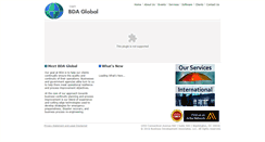 Desktop Screenshot of bdaglobal.com